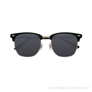 Vintage Custom Logo Women Men Acetate Cellulose Square Shades Sunglasses